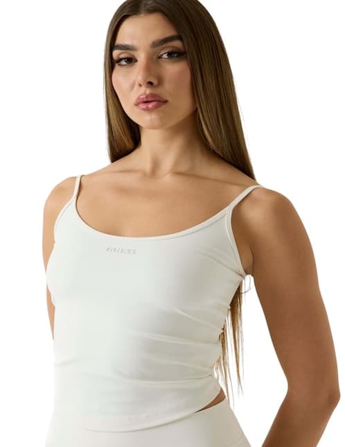 PLAYERA GUESS MARGOT ACTI, XCH, BLANCO