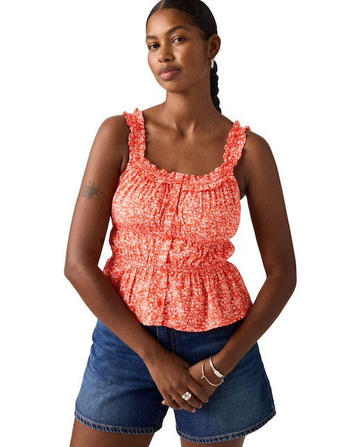 BLUSA LEVI'S 006KO-0001 VERA, M, ROJO