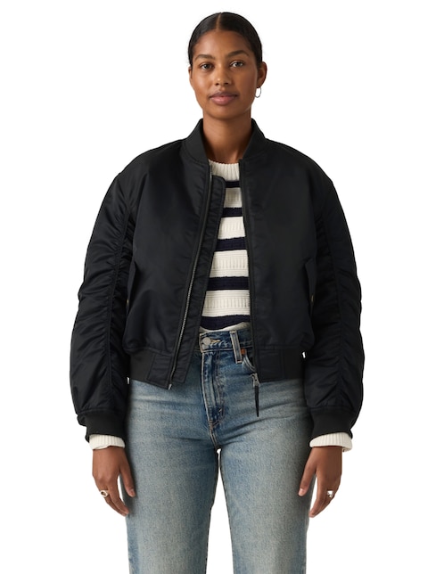CHAMARRA BOMBER LEVI'S 005AZ, M, NEGRO