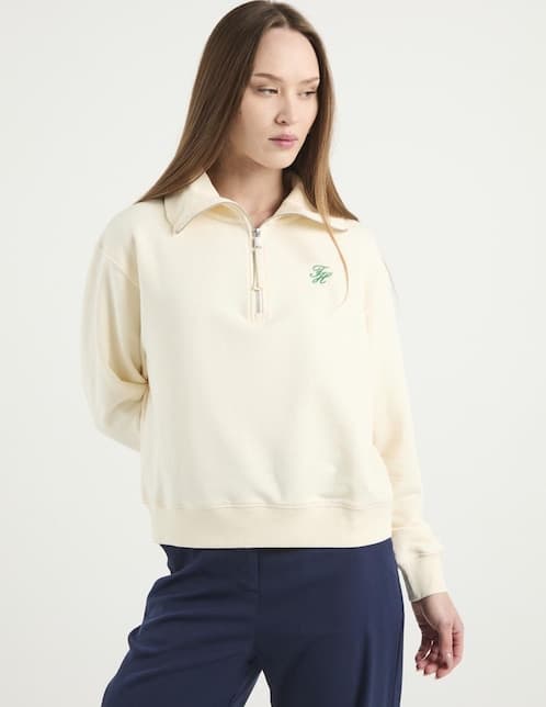 SUDADERA TOMMY WW0WW49470-A, CH, BEIGE