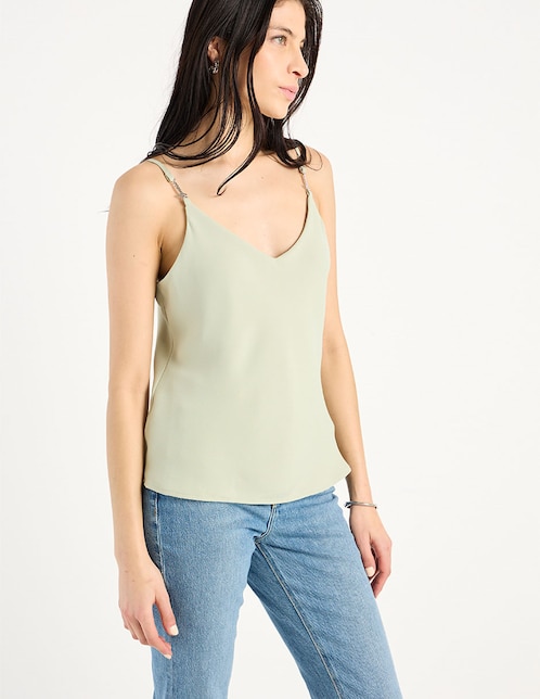 BLUSA GUESS W6GH30W1845-G8CR, M, VERDE