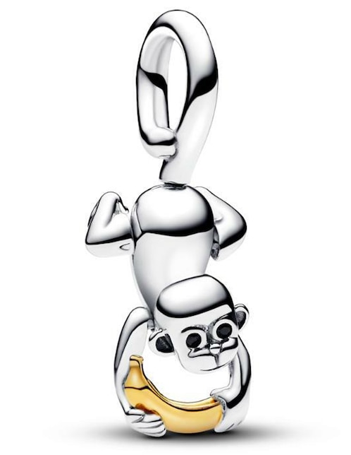 Charm de mono Pandora Moments de plata P 925