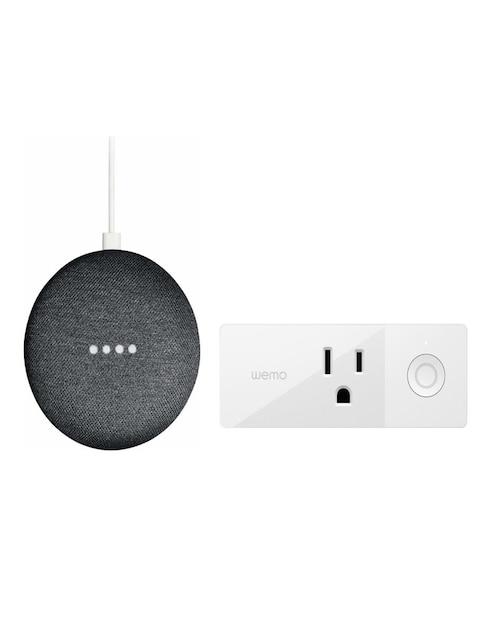 Bundle Google Home Mini y Enchufe Inteligente Wemo
