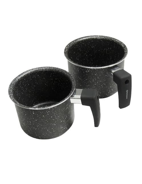 Set de 2 pocillos Westinghouse mármol negro