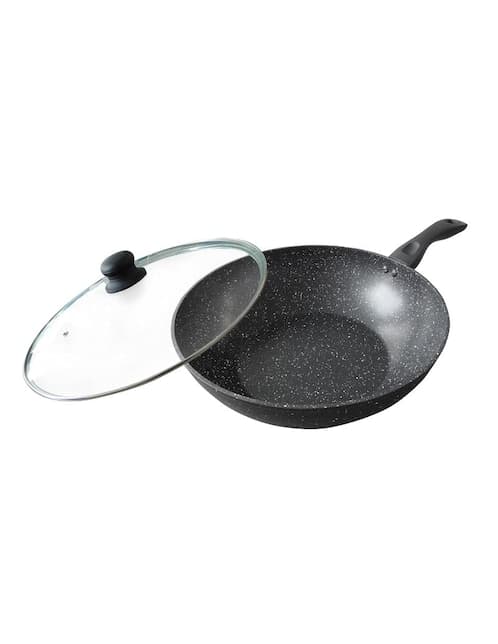 Wok Westinghouse mármol 32 cm negro