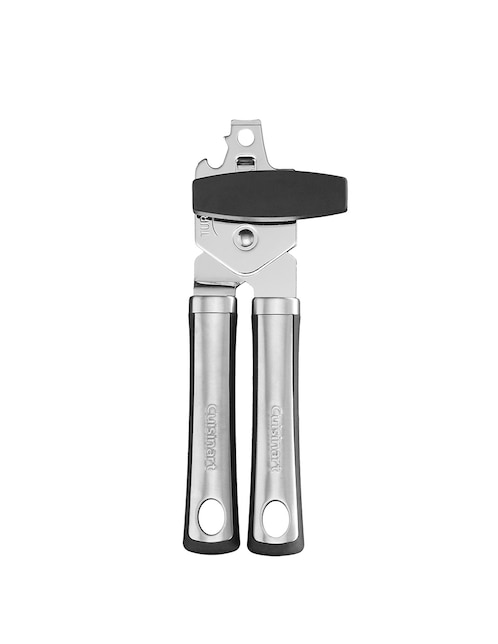 Abrelatas con destapador Cuisinart de acero inoxidable