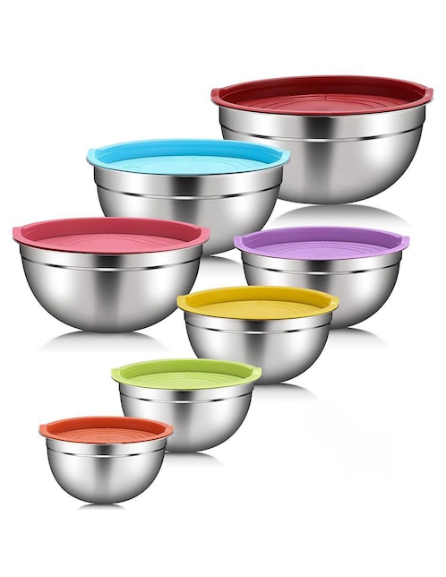 Set bowl Aquila JE3993 de acero inoxidable