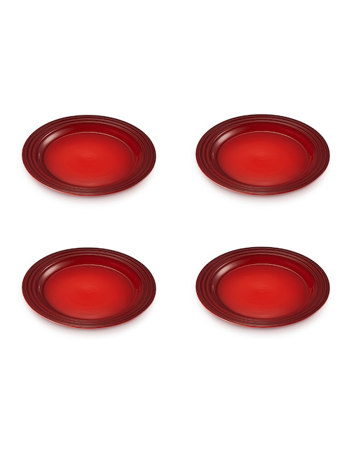 Set platos Le Creuset Vancouver de cerámica 4 piezas