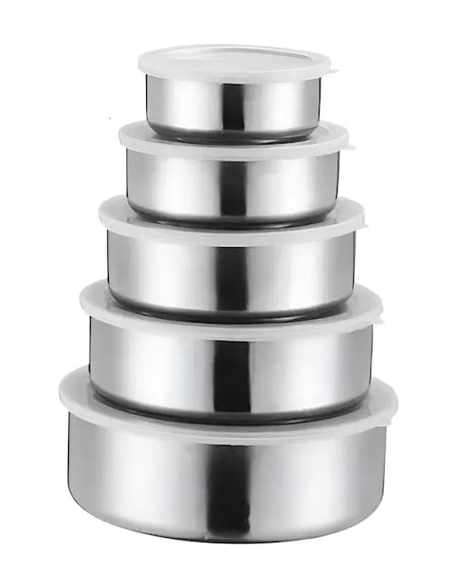 Set conservador de alimentos Xtellar de acero inoxidable hermético