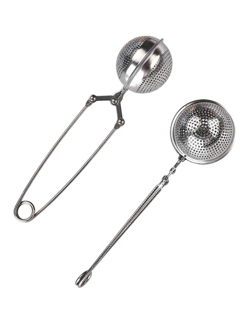 Set Infusor Kasablanka Utile de acero inoxidable para té