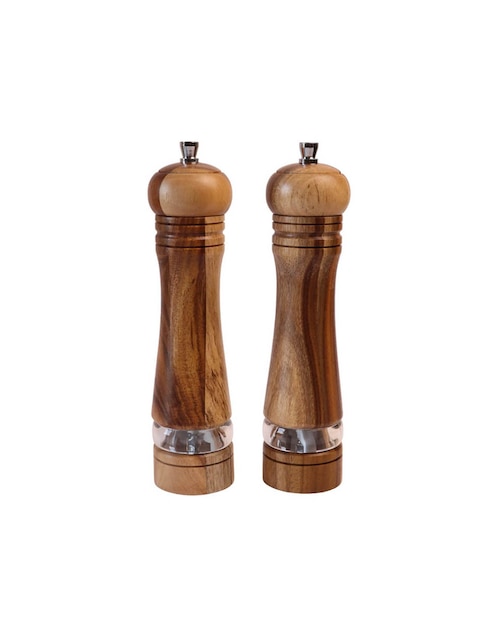 Set salero y pimentero Kasablanka Legna de madera