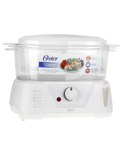 Oster CKSTST7711-013 Vaporera de Alimentos Blanca