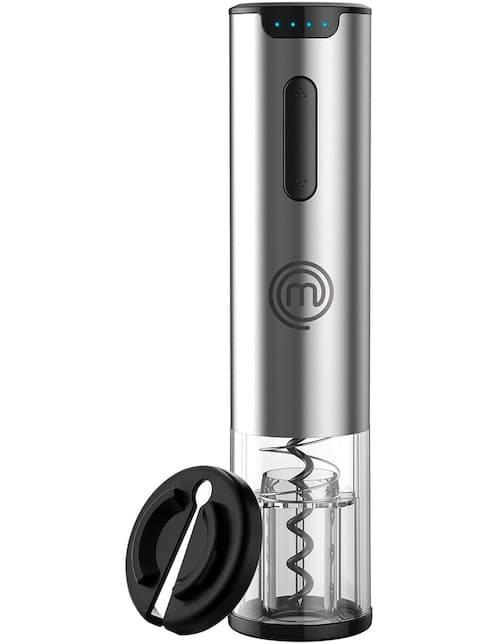 Sacacorchos eléctrico MasterChef de acero inoxidable