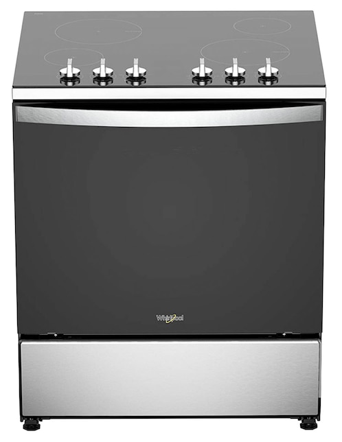 Estufa de piso eléctrica Whirlpool 75.9 cm WFRE1300D de 4 quemadores