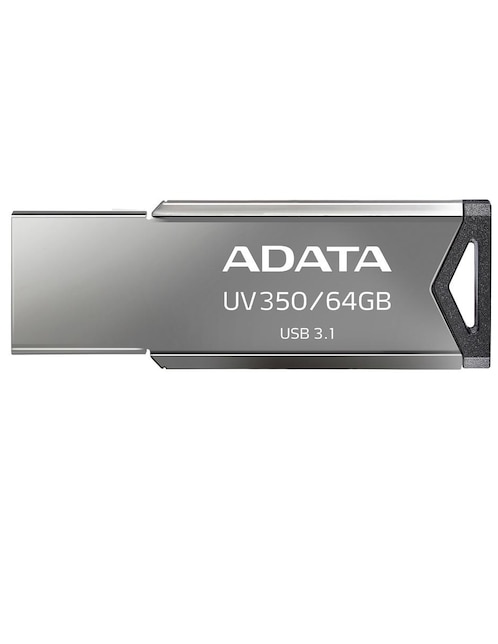 USB ADATA 64 GB, PLATEADO