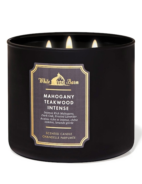 Vela Bath & Body Works Mahogany Teakwood Intense aroma amaderado
